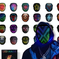 LED Gesture Control Halloween Face Mask